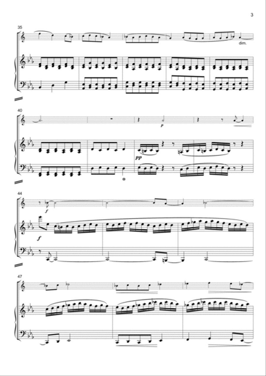 Heinzelmaennchen (Fairy Tales for Horn and Piano) Horn scores gallery preview page 3