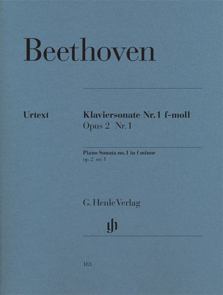 Beethoven, Ludwig van: Piano sonata F minor op. 2,1
