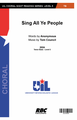Sing All Ye People