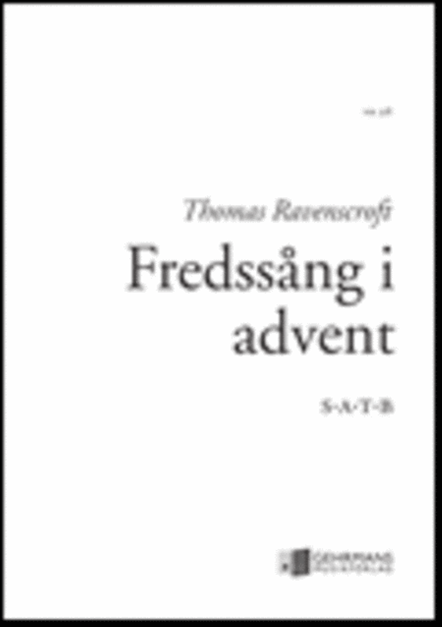 Fredssang i advent 4-Part scores gallery preview page 1