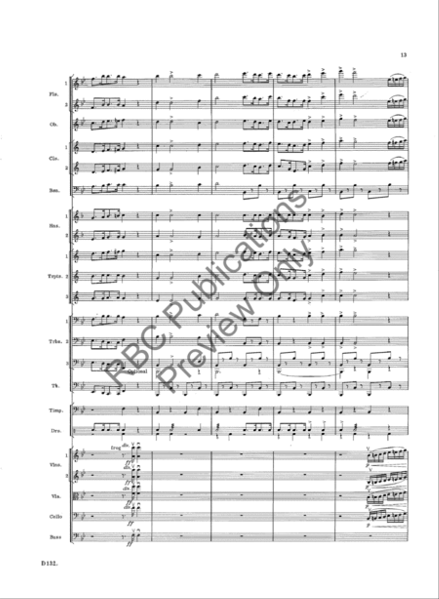March To The Scaffold Full Orchestra scores gallery preview page 12