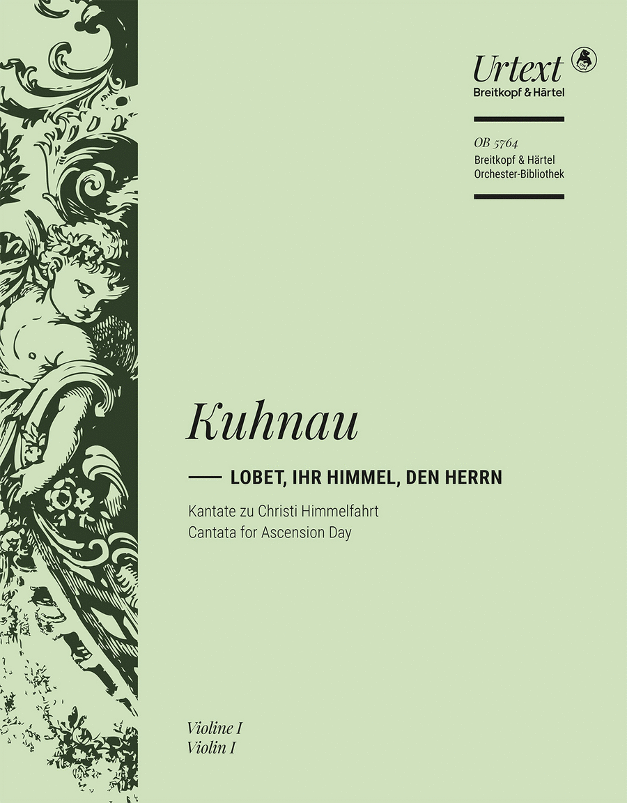 Book cover for Lobet, ihr Himmel, den Herrn