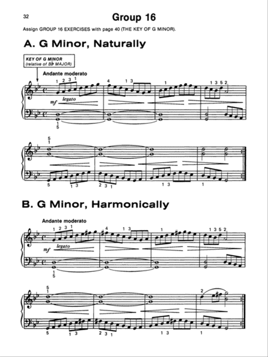 Alfred's Basic Piano Course Technic, Level 4 Piano Method scores gallery preview page 5