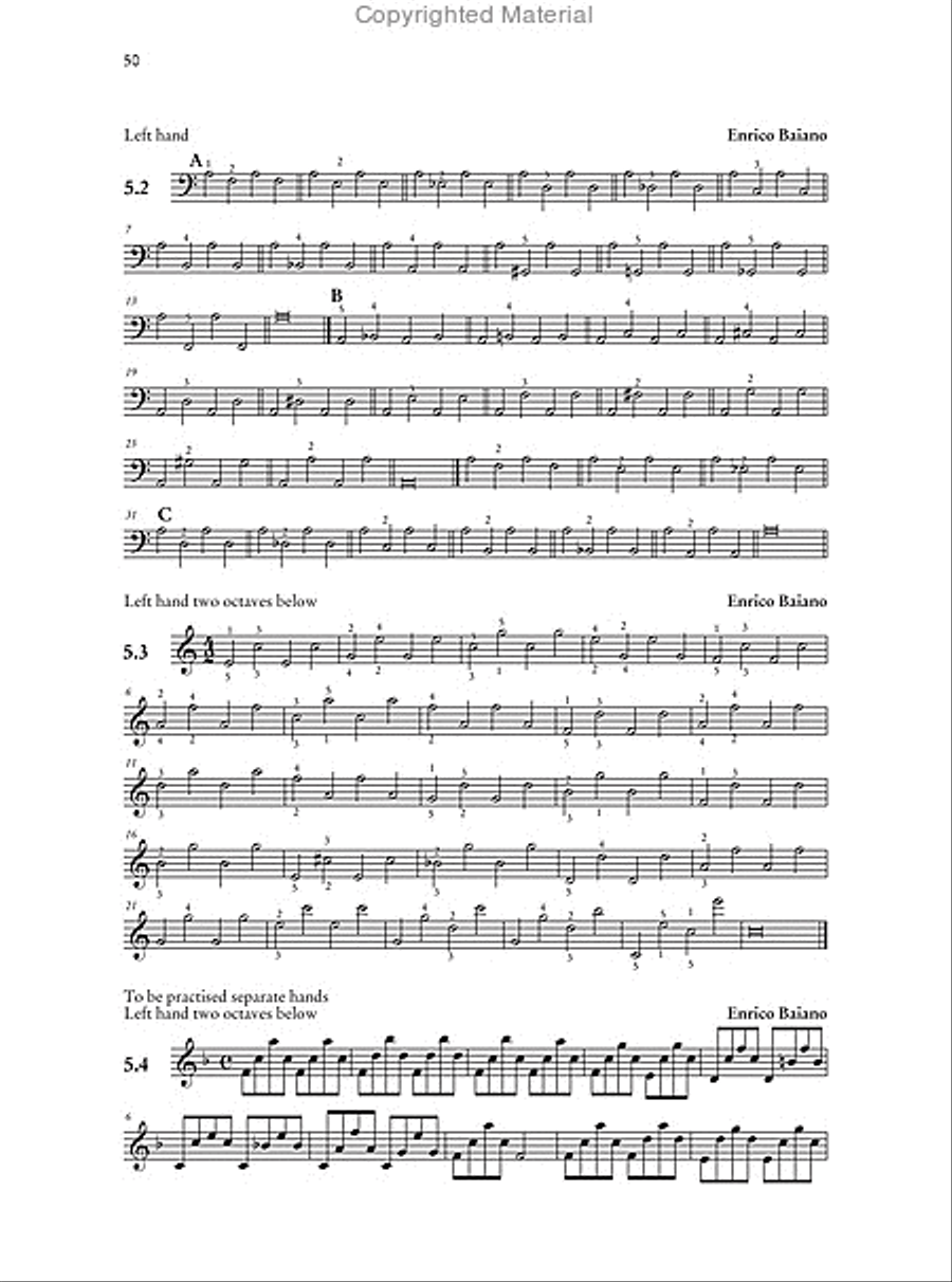 Method for Harpsichord. A practical guide for Pianists, Organists and Harpsichordists Harpsichord scores gallery preview page 4