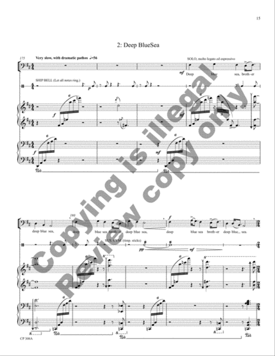 American Folk Song Suite (Full Score) Choir scores gallery preview page 23