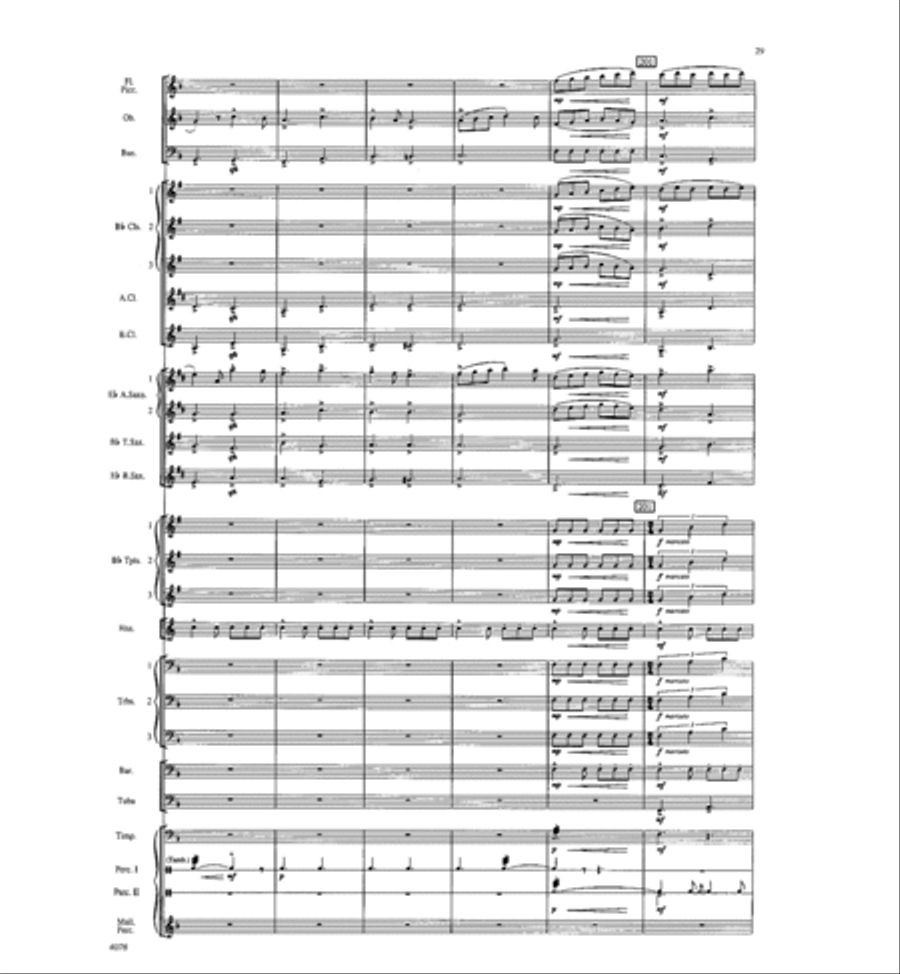 West Highlands Sojourn West Highlands Sojourn Concert Band scores gallery preview page 30