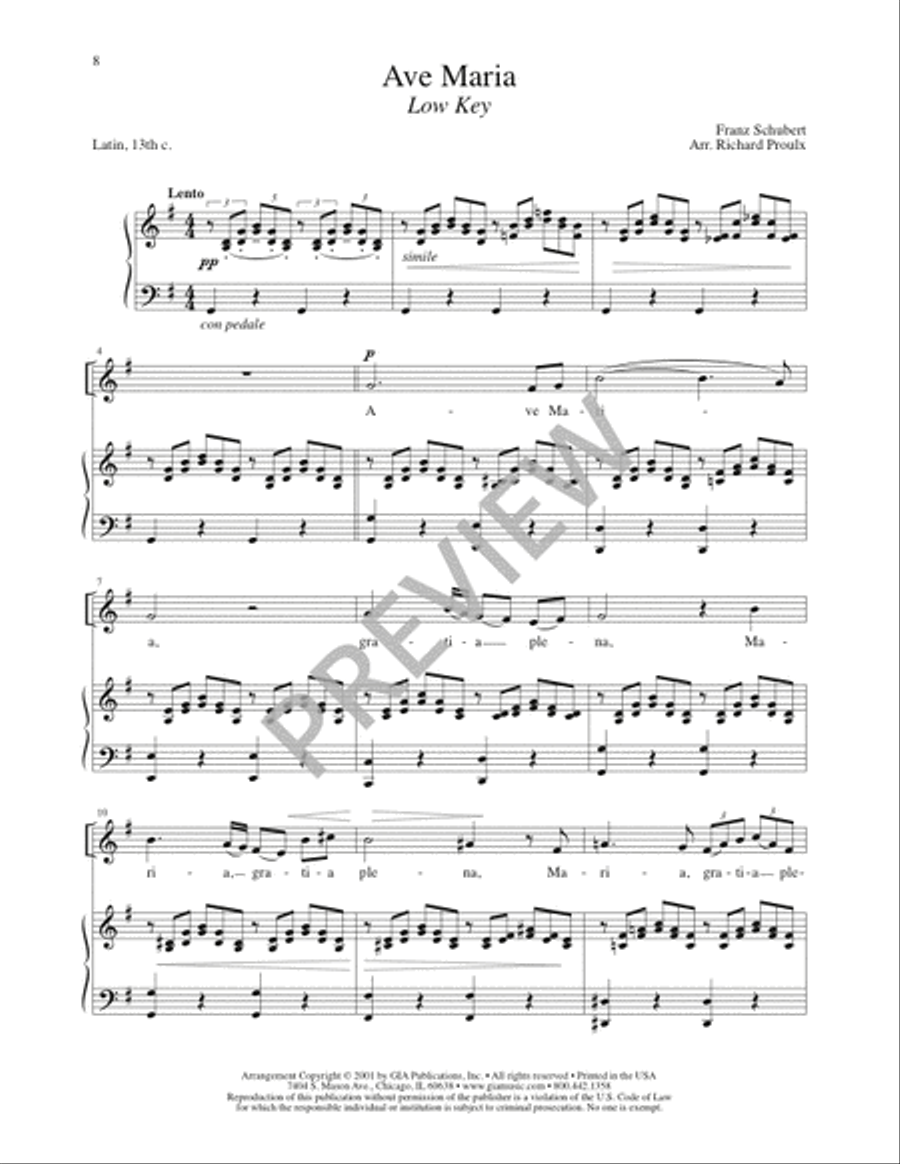 Blest Are Those Who Love You - Volume 2, Solos and Duets Sacred scores gallery preview page 10