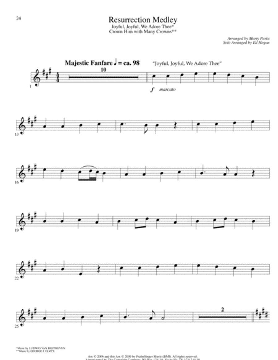 Meditative Solos for Clarinet Clarinet Solo scores gallery preview page 2