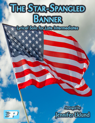 Book cover for The Star-Spangled Banner (Intermediate Lyrical Piano)