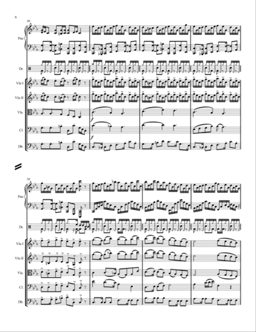 Croatian Rhapsody Chamber Orchestra scores gallery preview page 6
