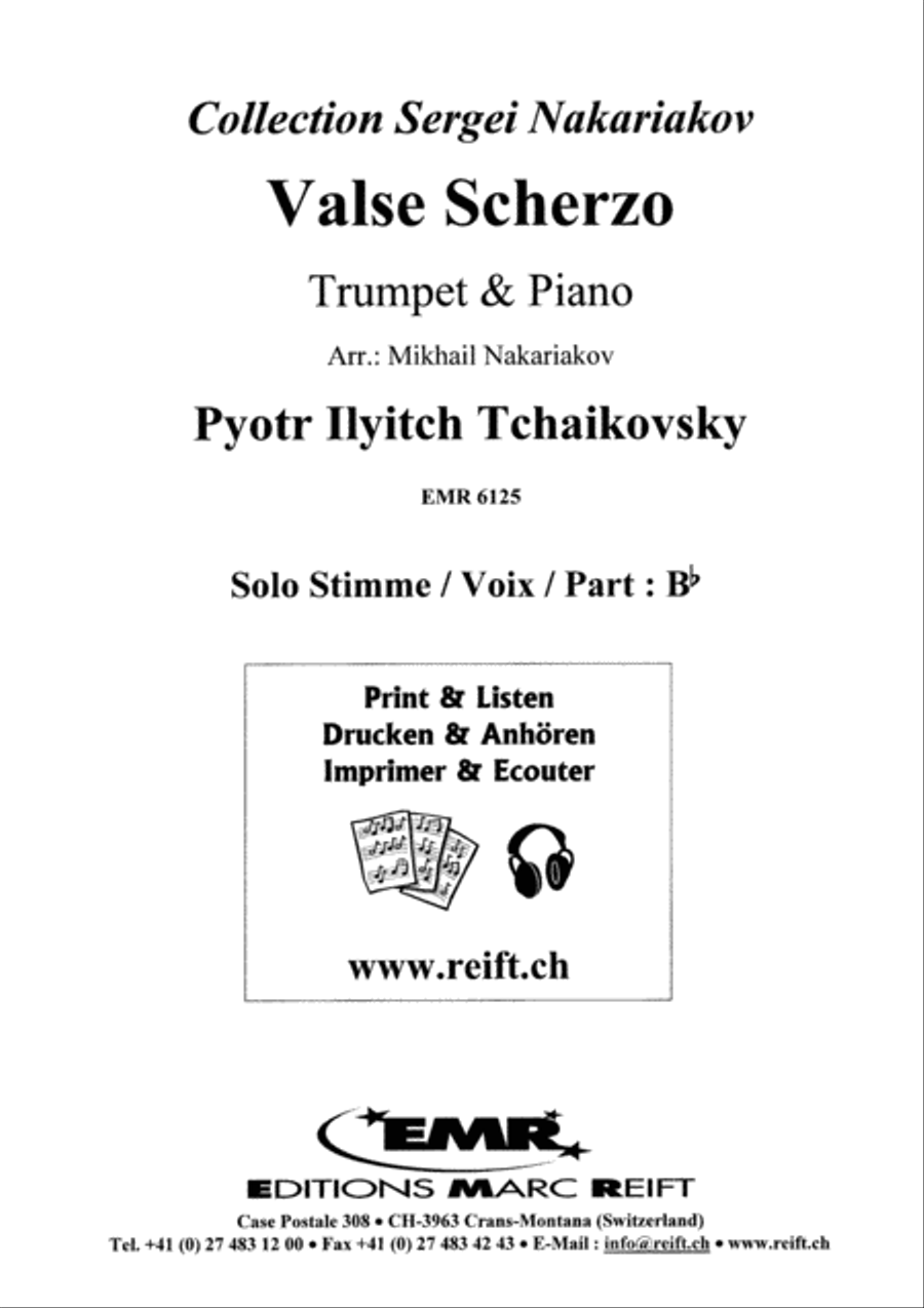 Valse Scherzo Valse Scherzo Cornet scores gallery preview page 2
