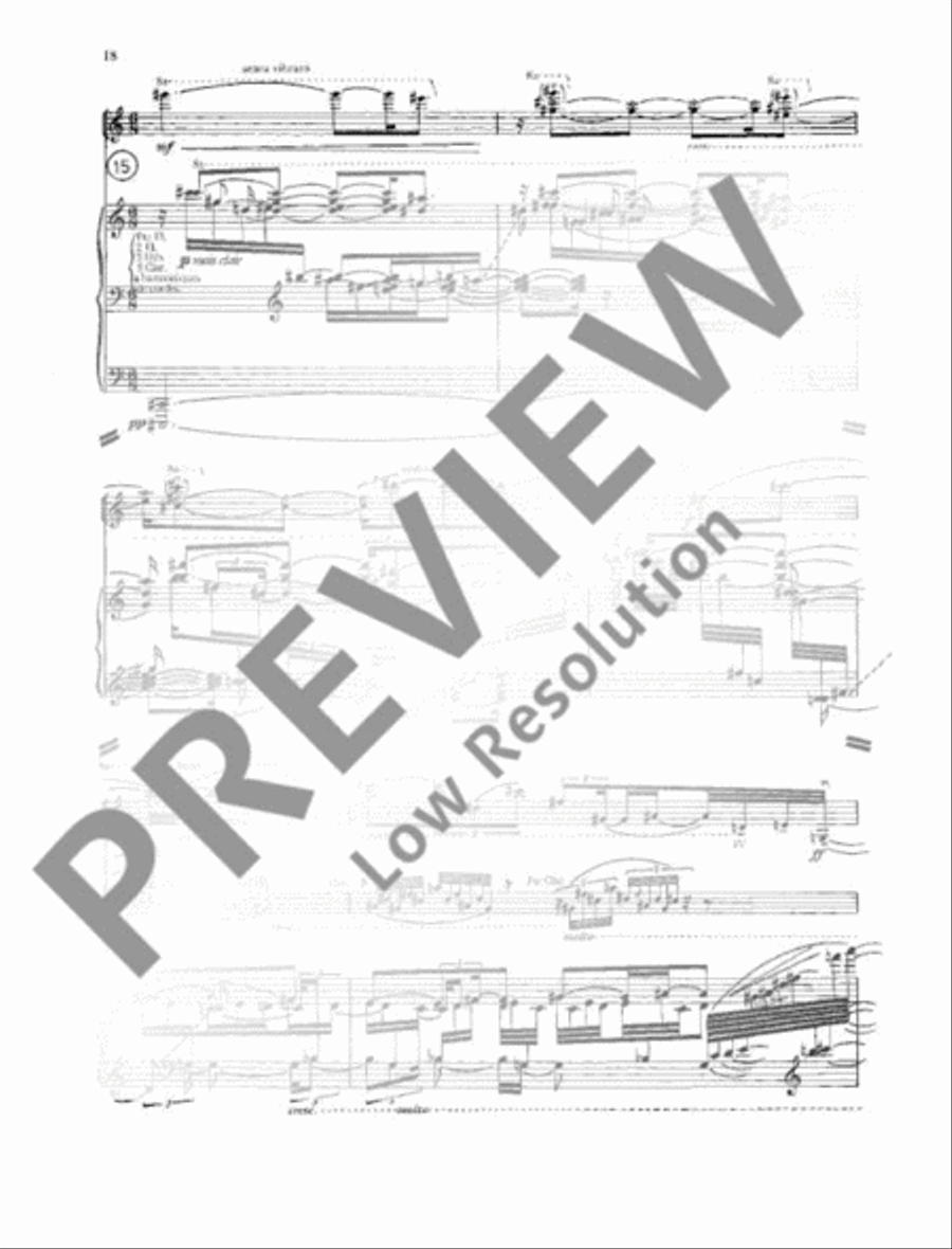L'Arbre des songes Piano scores gallery preview page 19