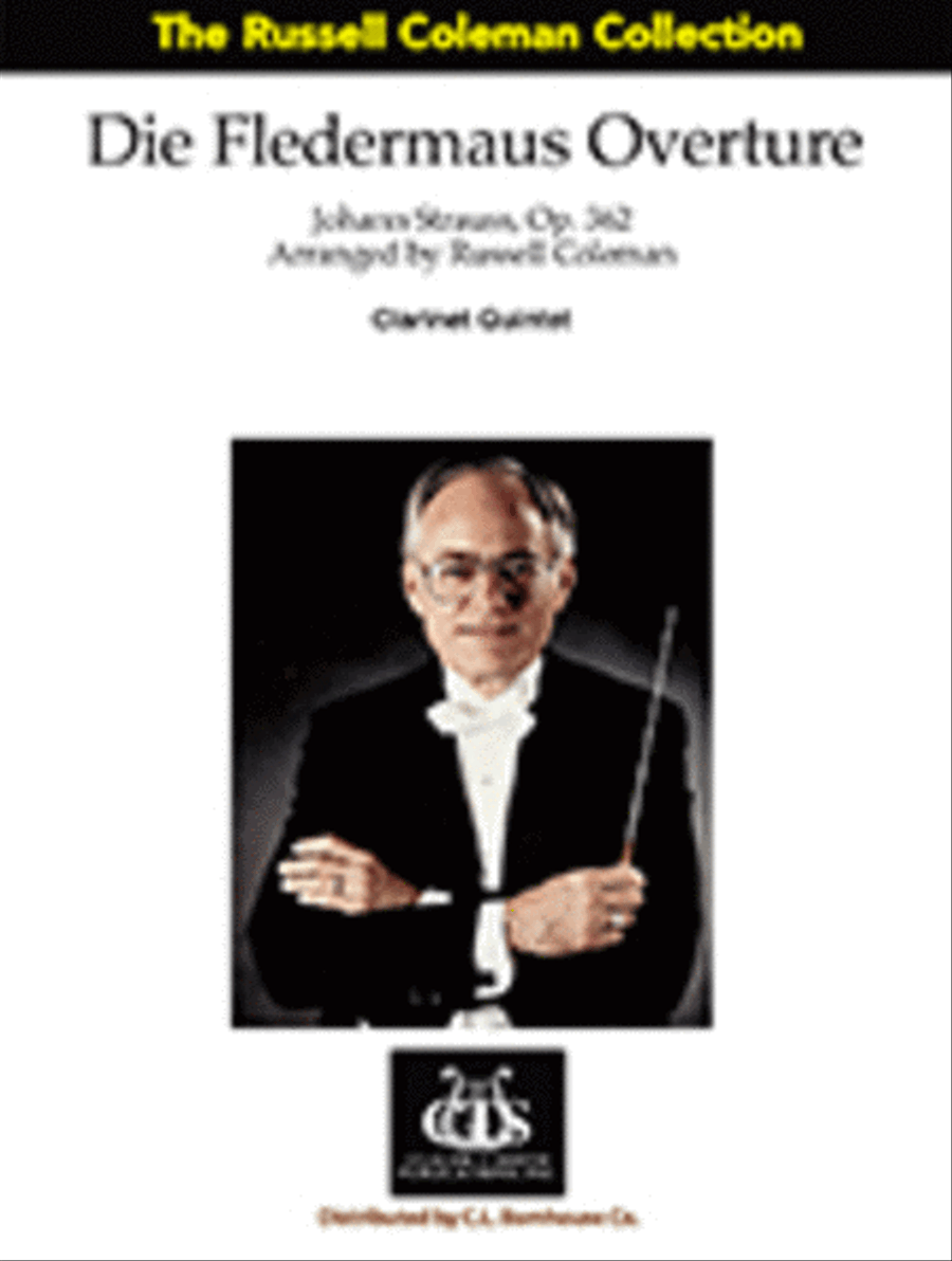 Die Fledermaus Overture Clarinet Quintet scores gallery preview page 1