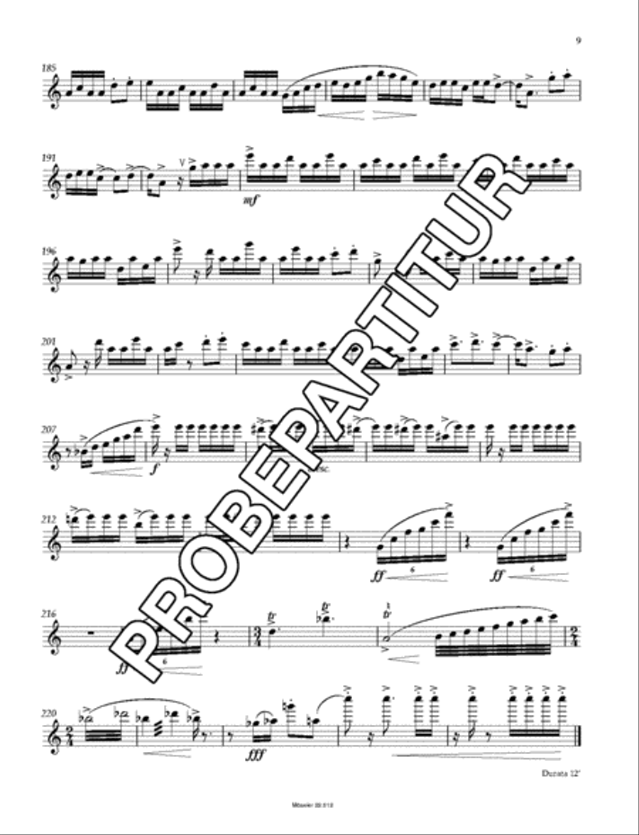 Moon Dances Moon Dances Alto Recorder scores gallery preview page 10