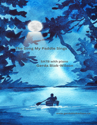 Book cover for Song My Paddle Sings