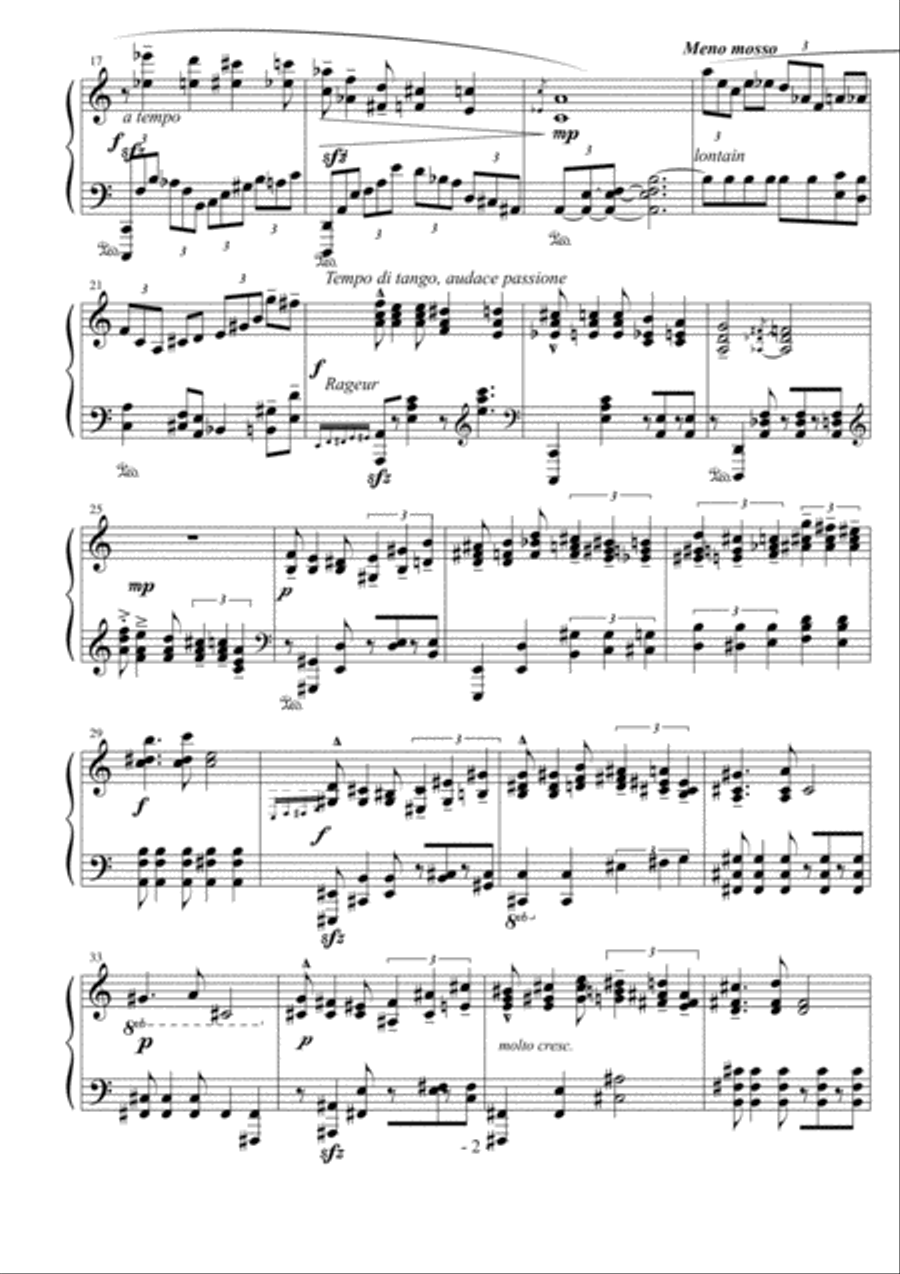 Inqui-étude Piano Solo scores gallery preview page 2