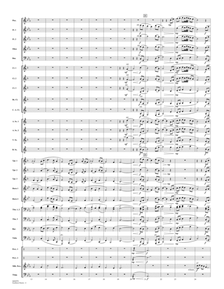 Southern Hymn - Full Score image number null