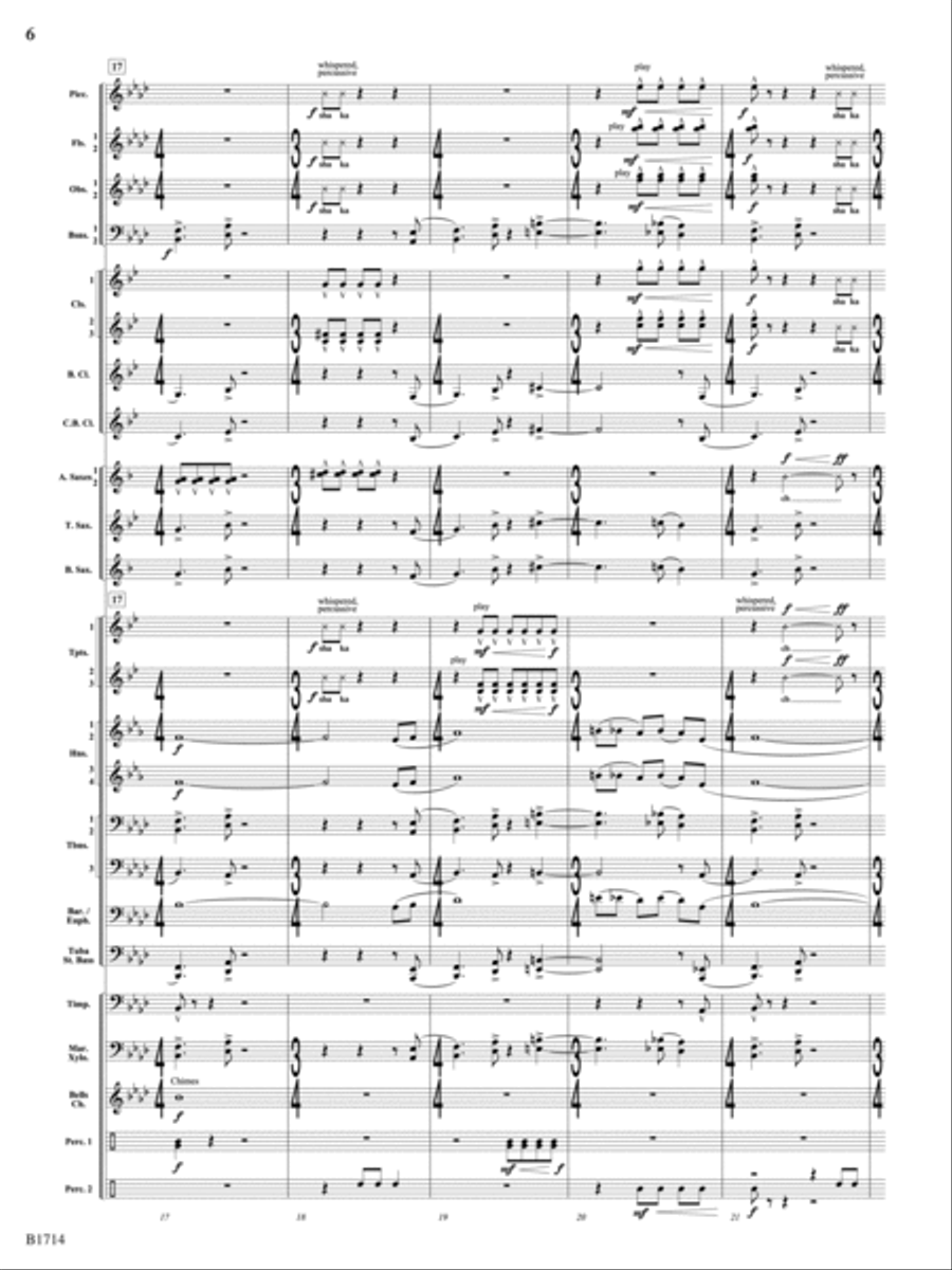 Industrial Loops: Score Concert Band scores gallery preview page 6