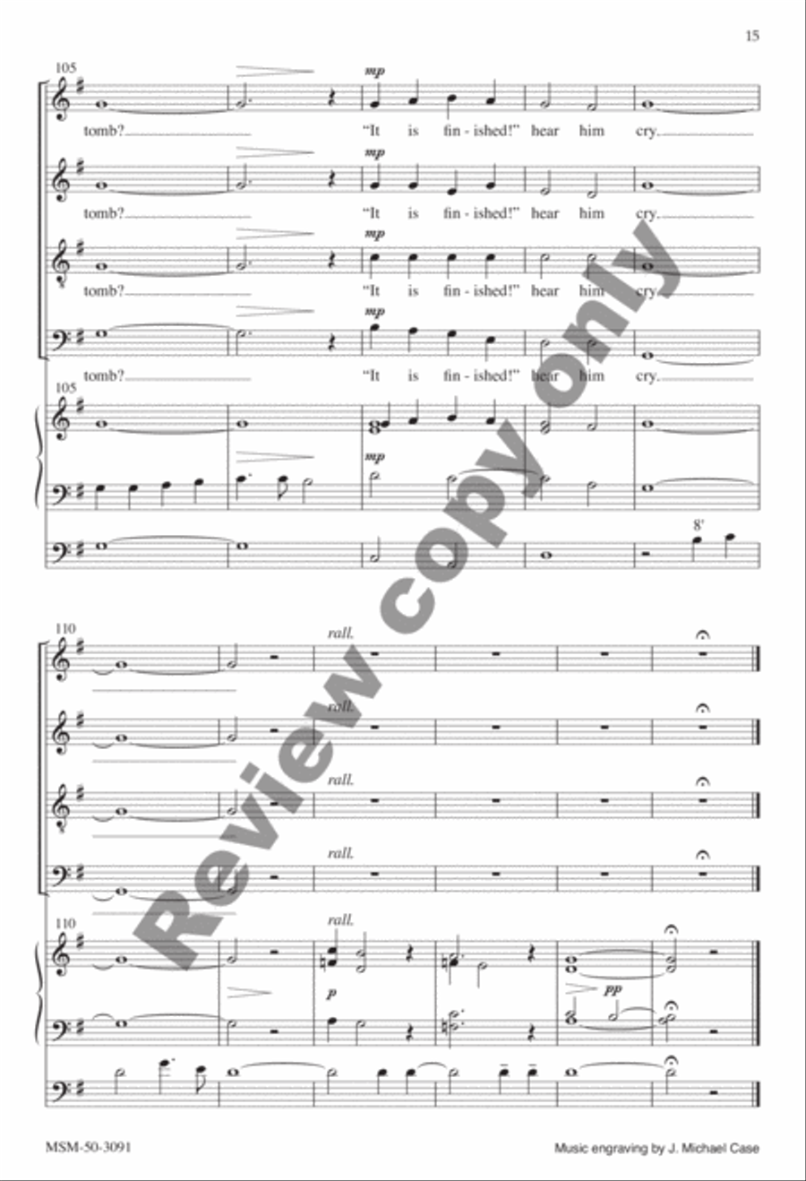Lenten Meditation Lenten Meditation 4-Part scores gallery preview page 29