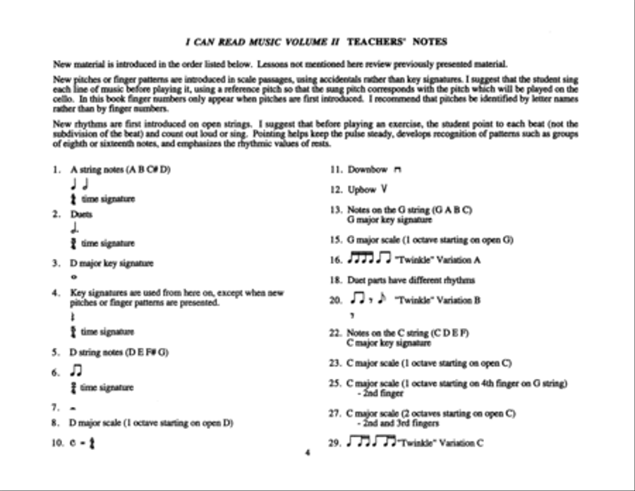 I Can Read Music, Volume 2 Cello scores gallery preview page 7