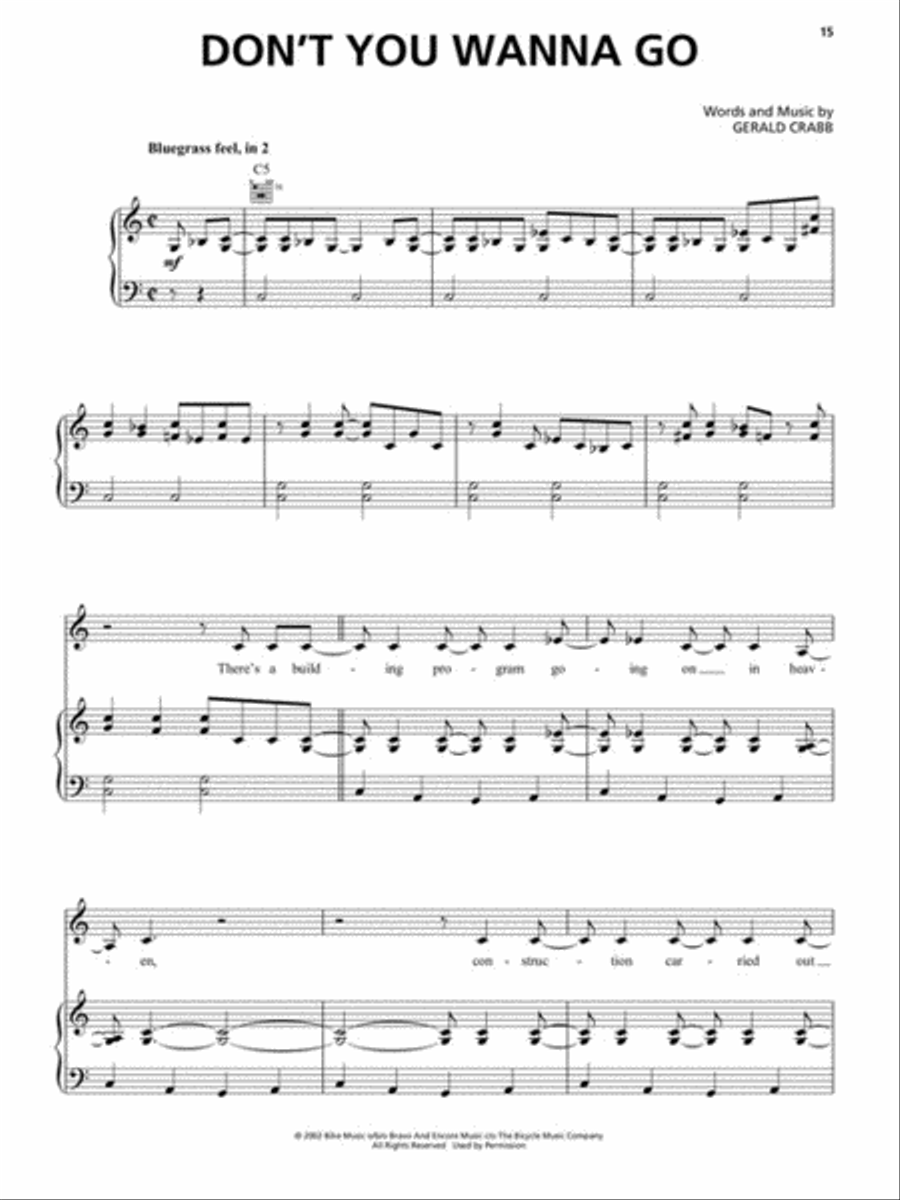 The Crabb Family Collection Piano, Vocal, Guitar scores gallery preview page 4