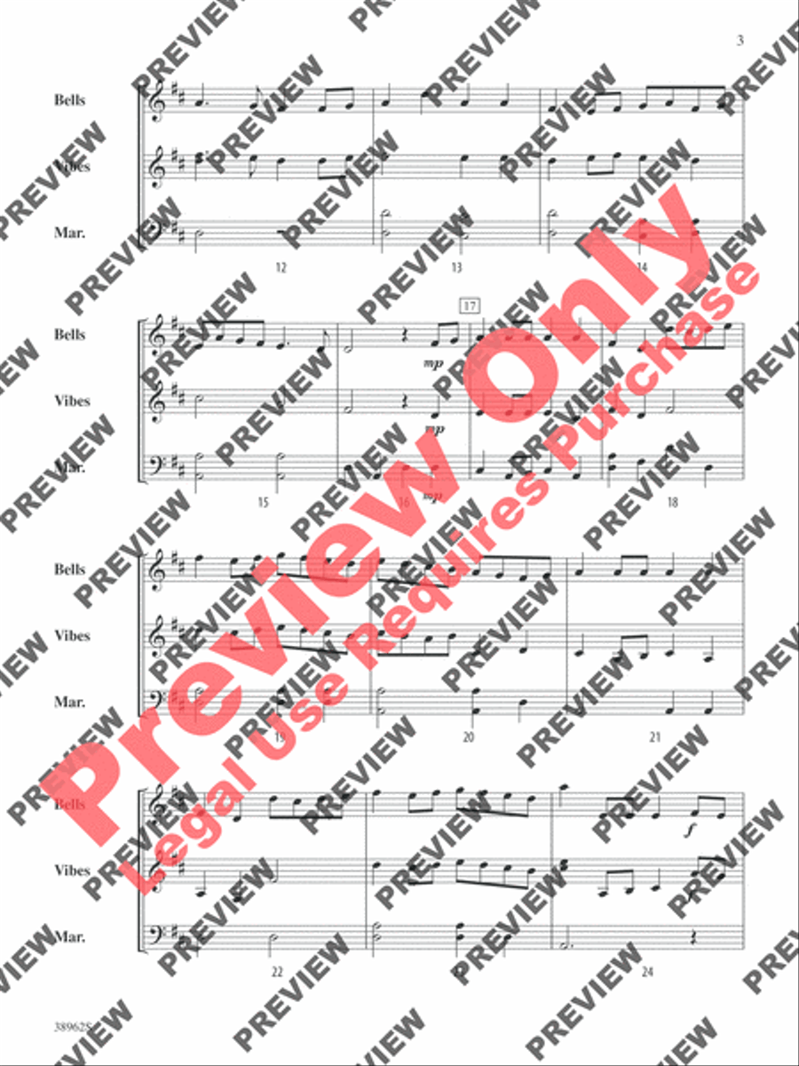 Classic Mallet Trios, Volume 2 Small Ensemble scores gallery preview page 4