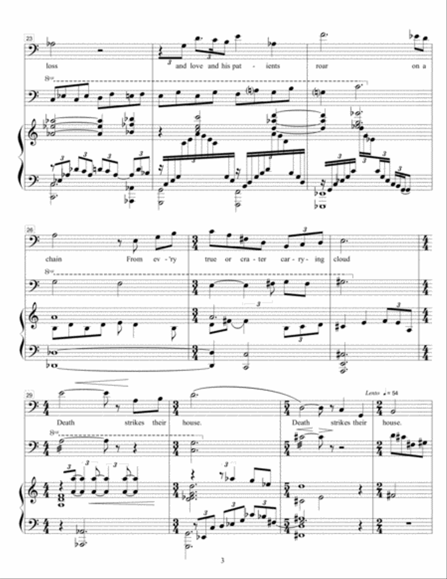 On a Wedding Anniversary Small Ensemble scores gallery preview page 3