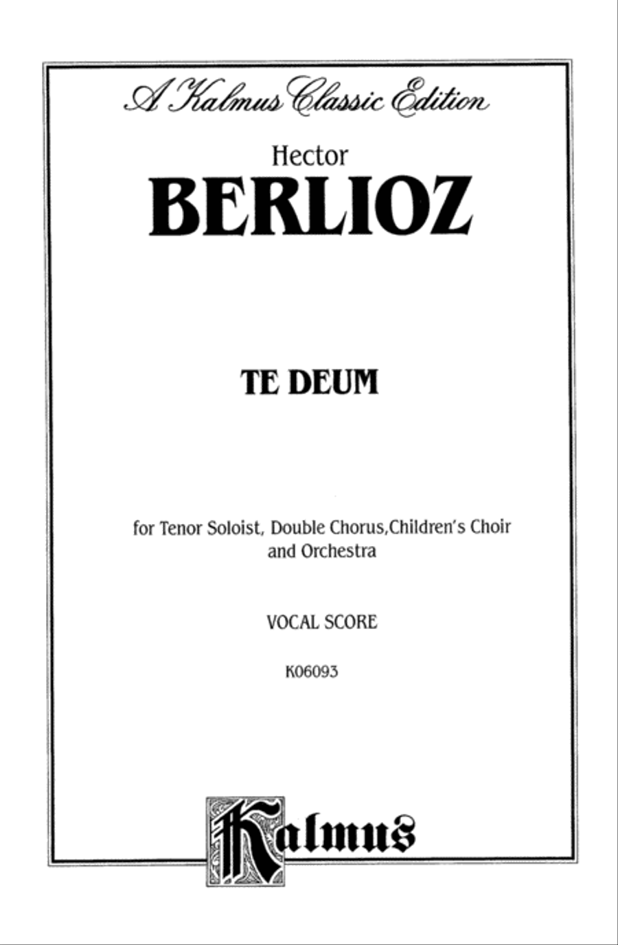 Te Deum Choir scores gallery preview page 2