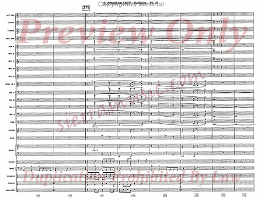 El Congo Valiente Jazz Ensemble scores gallery preview page 48