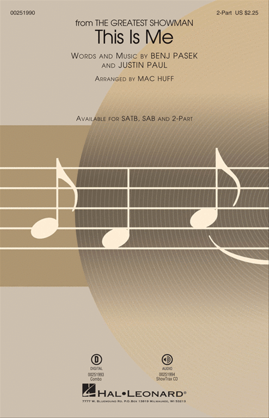 This Is Me 2-Part scores gallery preview page 1