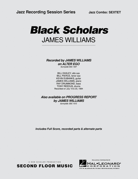 Black Scholars 3 Hns Pl Rhythm Sextet Sfm4-5