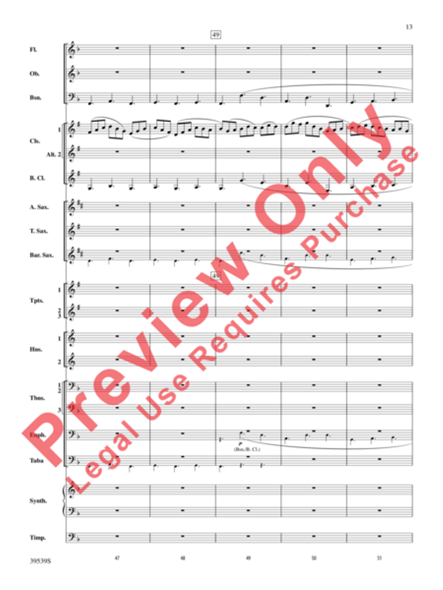 Jesu, Joy of Man's Desiring Concert Band scores gallery preview page 5