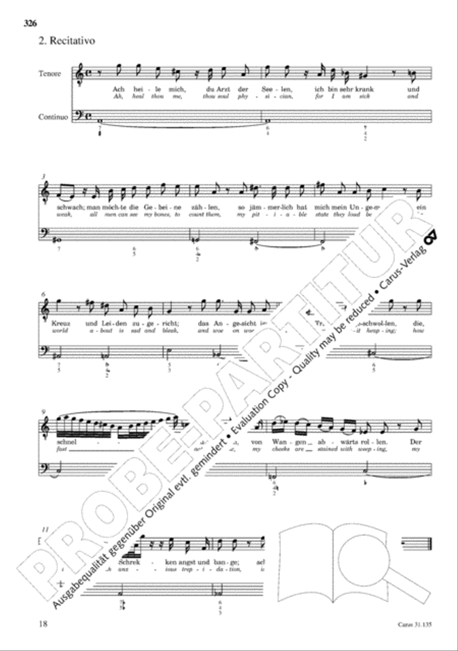 The Complete Sacred Vocal Works (Das geistliche Vokalwerk) Voice scores gallery preview page 327