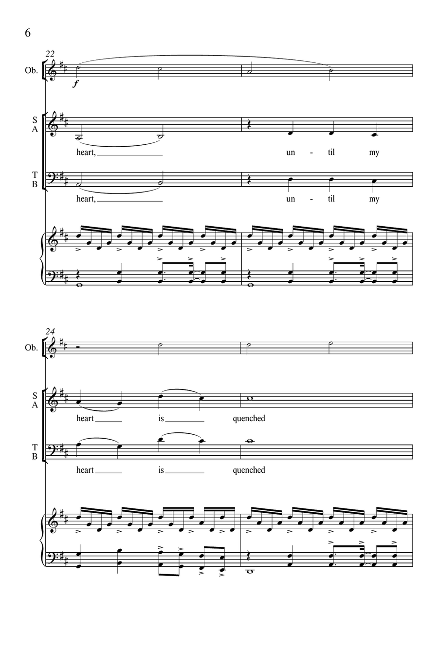 Let Me Love from For a Breath of Ecstasy 4-Part scores gallery preview page 5