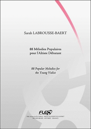 88 Popular Melodies For The Young Violist