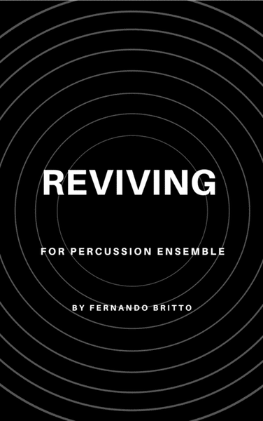 Reviving, for percussion ensemble image number null