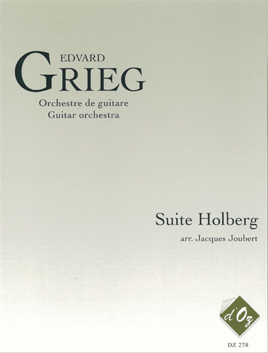 Suite Holberg Suite Holberg Guitar Ensemble scores gallery preview page 1