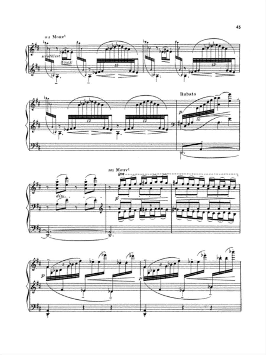 Debussy: Preludes (Volume II) Piano Solo scores gallery preview page 2