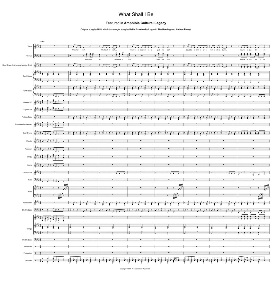 What Shall I Be Piccolo scores gallery preview page 1