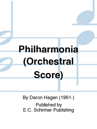 Philharmonia (Orchestral Score)