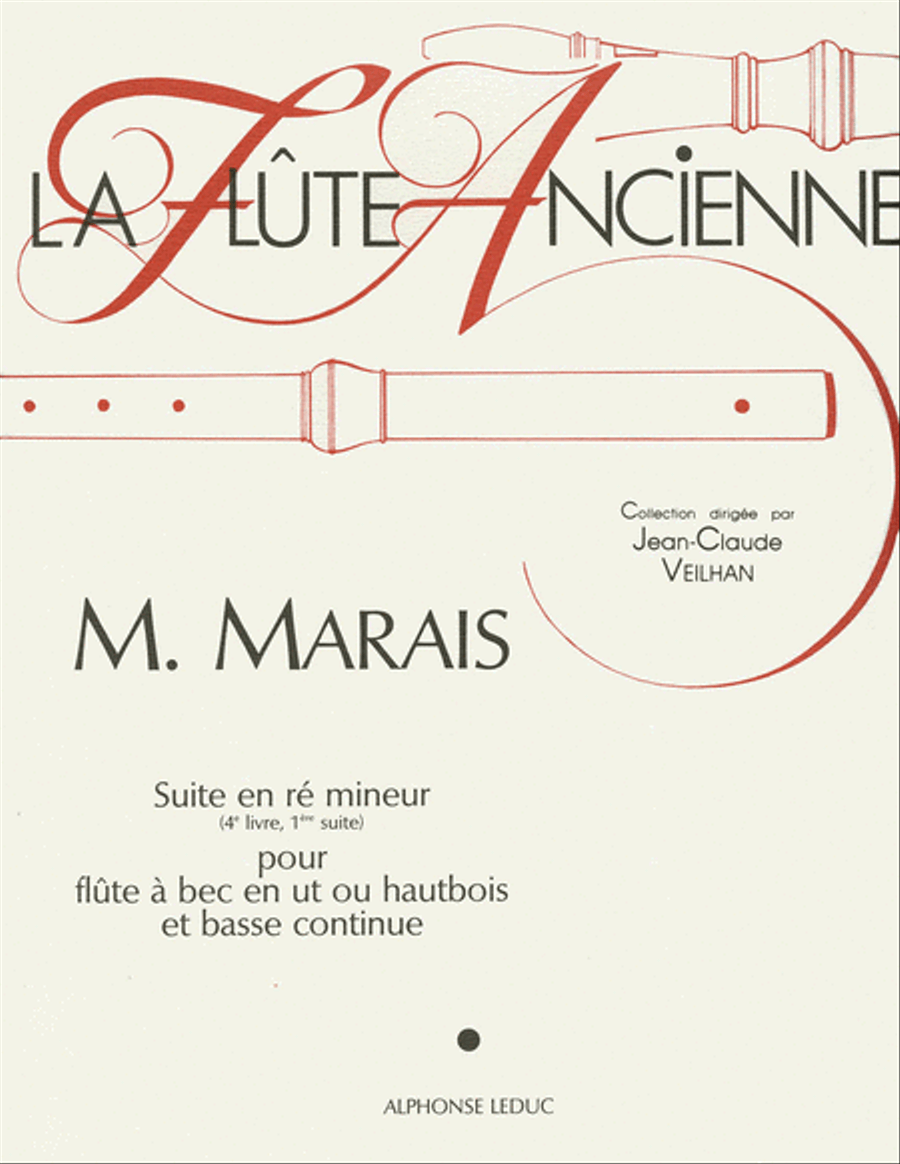Suite Vol.4, No.1 In D Minor (recorder & Continuo) Recorder scores gallery preview page 1
