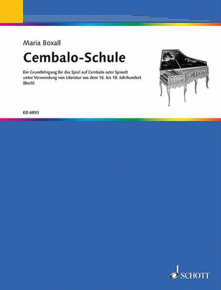 Book cover for Cembalo Schule
