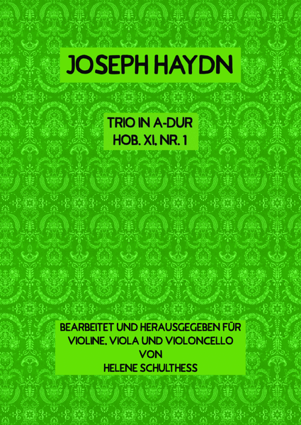 Joseph Haydn Trio in A major Hob. XI, No 1