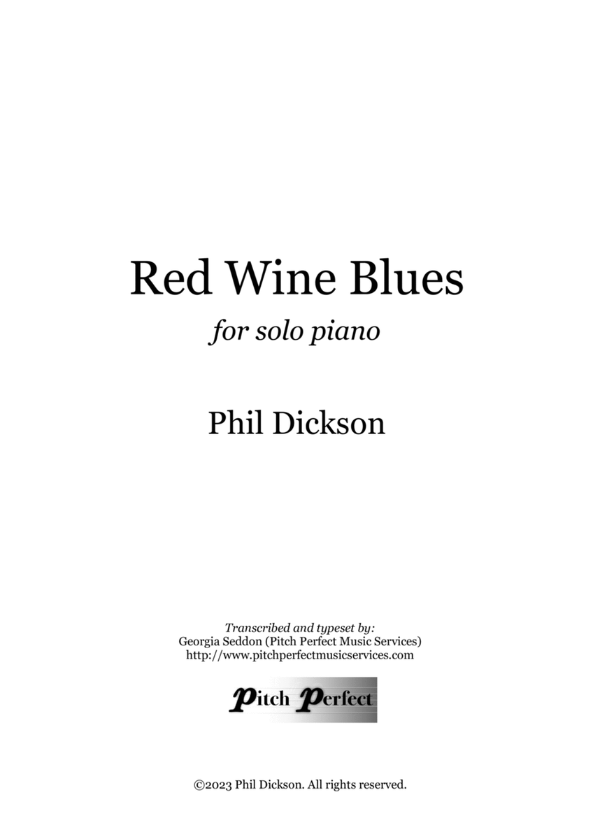 Red Wine Blues - by Phil Dickson image number null