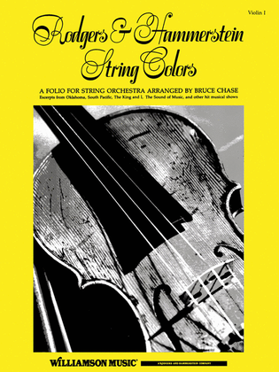 Book cover for Rodgers & Hammerstein – String Colors
