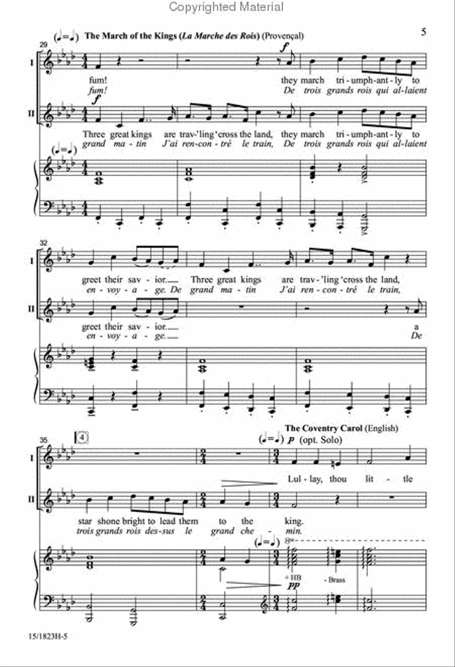 A Garland of Carols 2-Part scores gallery preview page 5