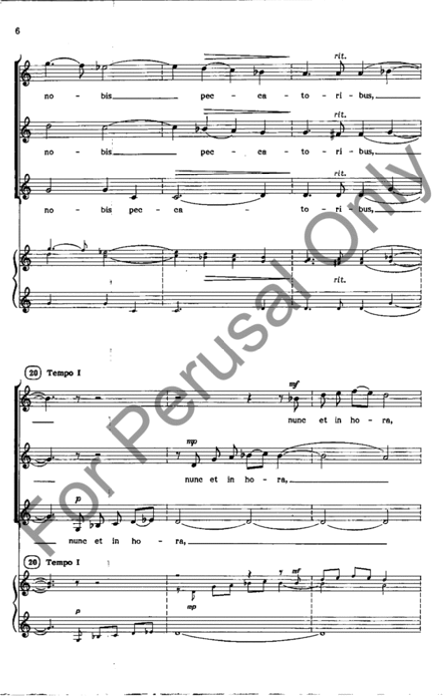 Ave Maria Ave Maria SSA scores gallery preview page 5