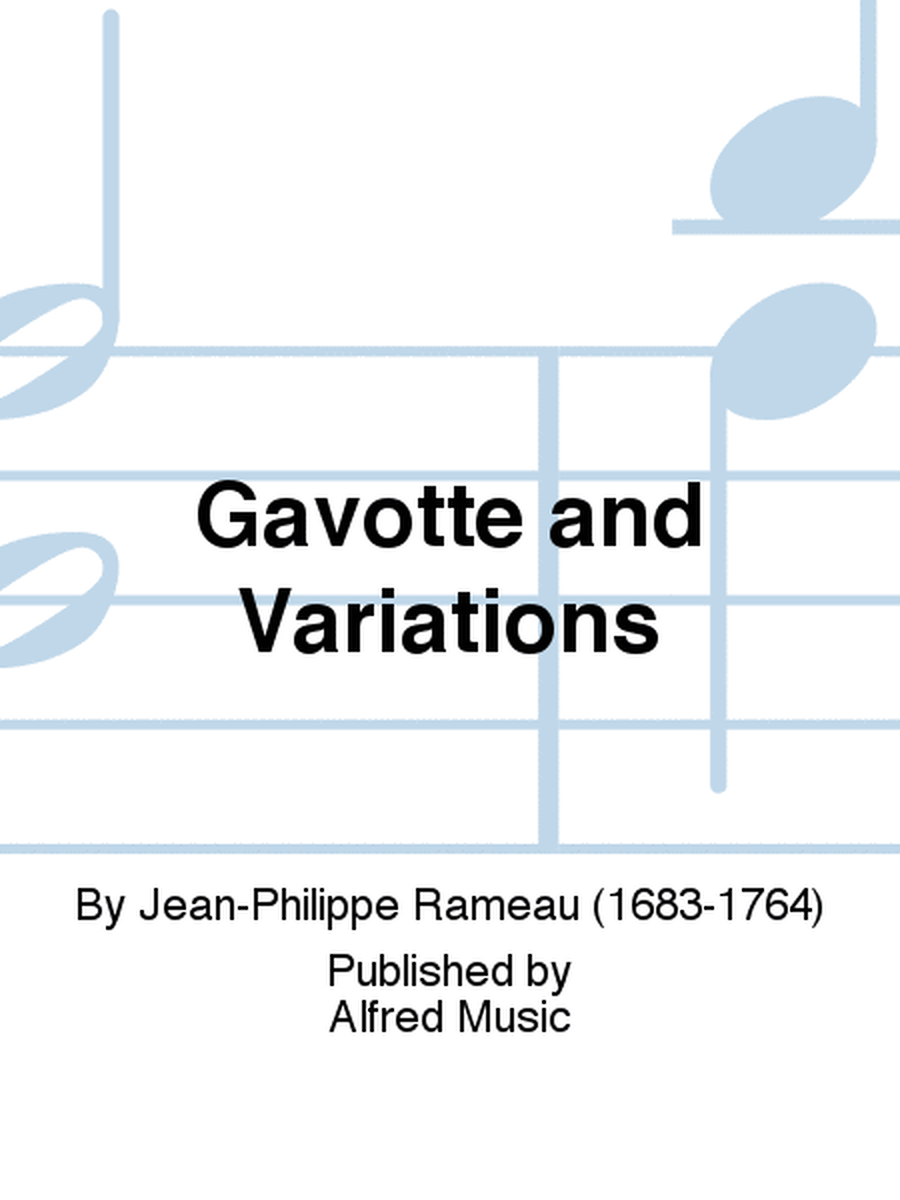 Gavotte and Variations