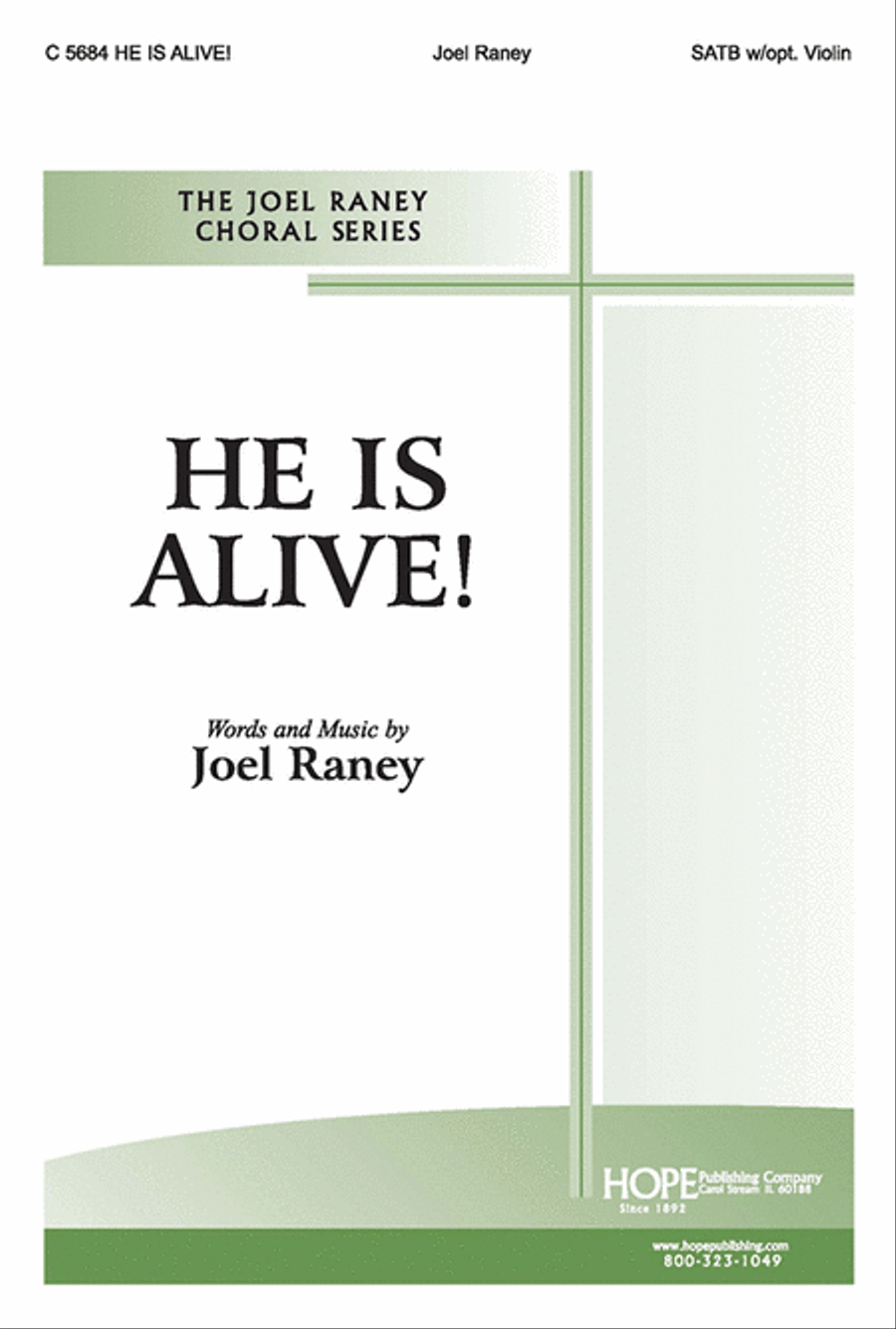 He Is Alive! 4-Part scores gallery preview page 1