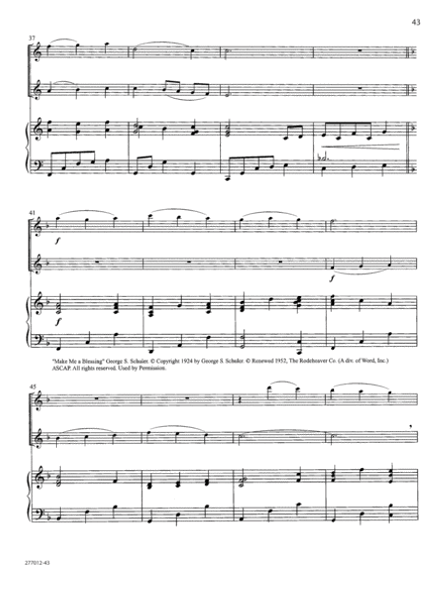 Be Still My Soul Flute Duet scores gallery preview page 24